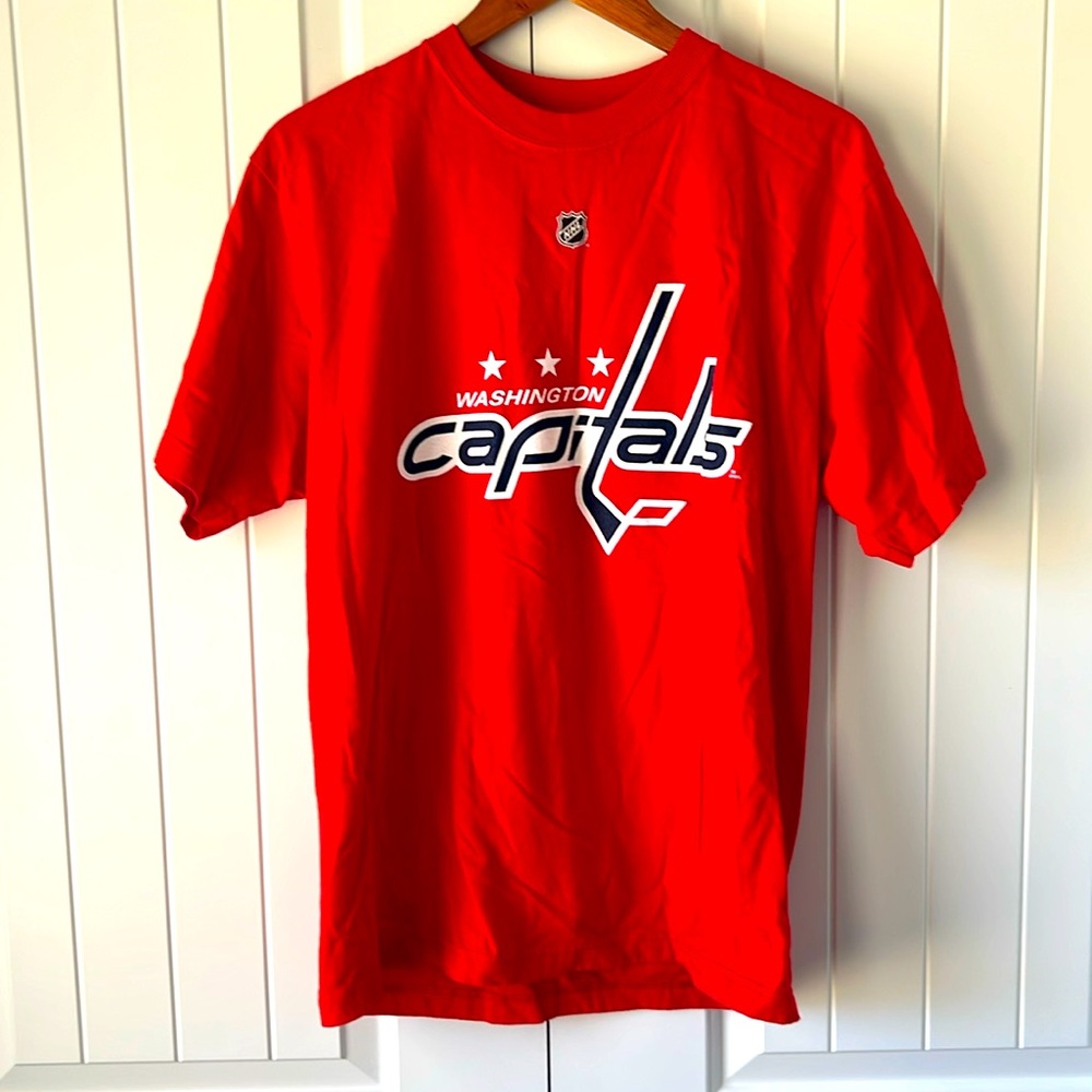 Reebok Washington Capitals Red Short Sleeve Tee
